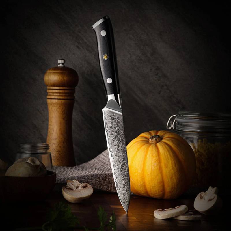 Allzweckmesser - Black Pearl Damastmesser