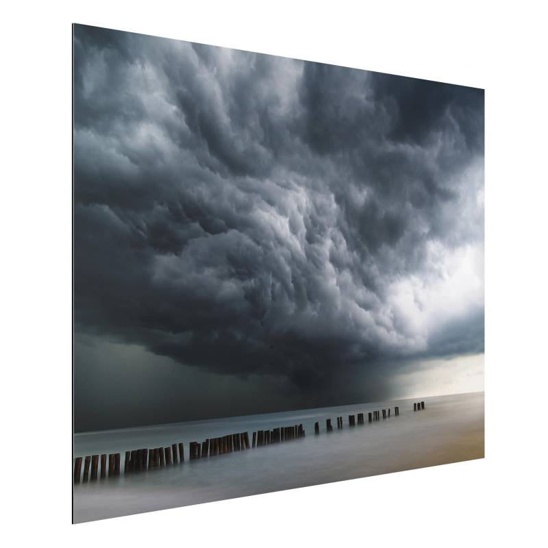 Alu-Dibond Natur & Landschaft Sturmwolken über der Ostsee