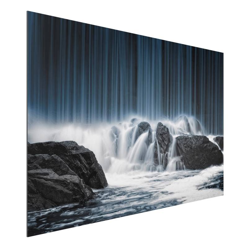 Alu-Dibond Natur & Landschaft Wasserfall in Finnland