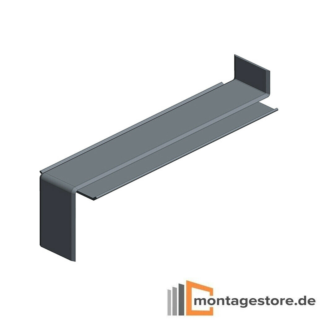 Alu Stoßverbinder Verbinder AV40 für Aluminium Fensterbank 50-360 mm div. Farben von Montagestore