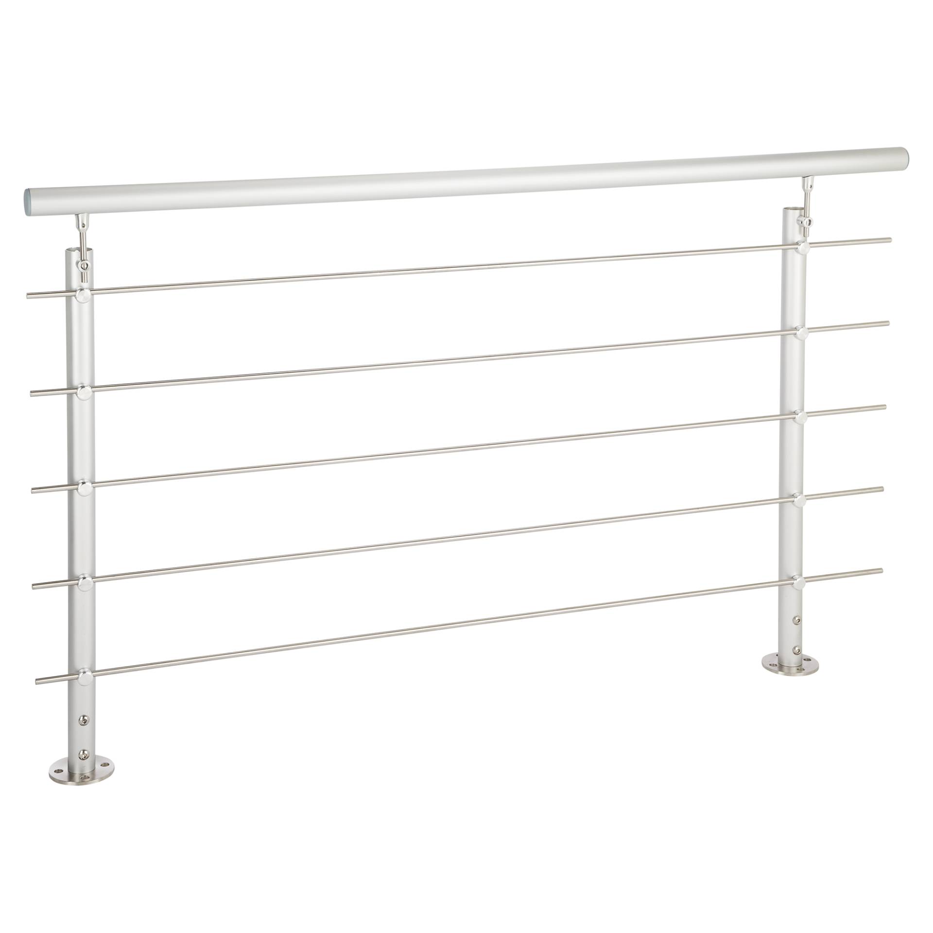 Aluminiumgeländer-Set AB6 1,5 m Aluminiumgeländer-Set AB6 1,5 m