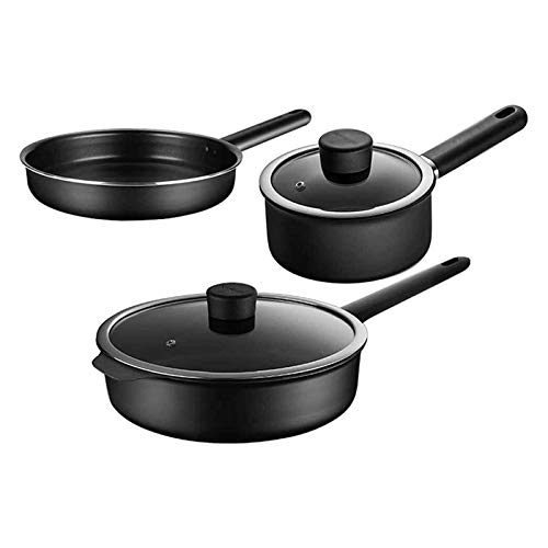 Aluminiumlegierung, antihaftbeschichtet, multifunktional, Kochutensilien für Haushalt, Küche, Kochgeschirr-Set Aluminiumlegierung, antihaftbeschichtet, multifunktional, Kochutensilien für Haushalt, Küche, Kochgeschirr-Set