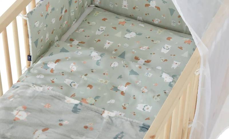 Alvi Bettset  Baby Forest ¦ grün ¦ Maße (cm): B: 100 Baby > Baby Textilien > Baby Bettwaren - Möbel Kraft
