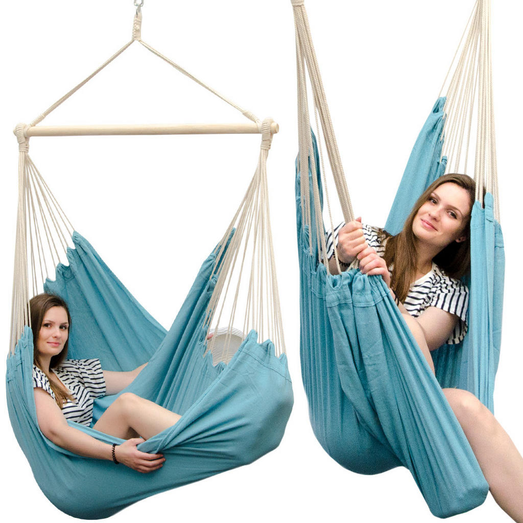 Amanka XXL-FAMILIEN-HÄNGESESSEL Blau Amanka XXL-FAMILIEN-HÄNGESESSEL Blau