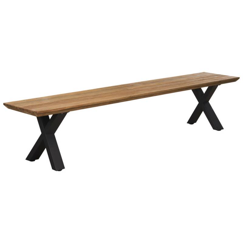 Amatio GARTENBANK Anthrazit, Teak