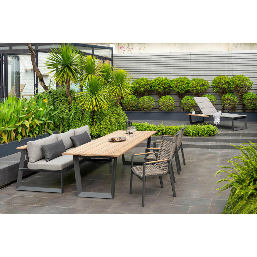 Amatio GARTENTISCH Anthrazit, Teak Amatio GARTENTISCH Anthrazit, Teak