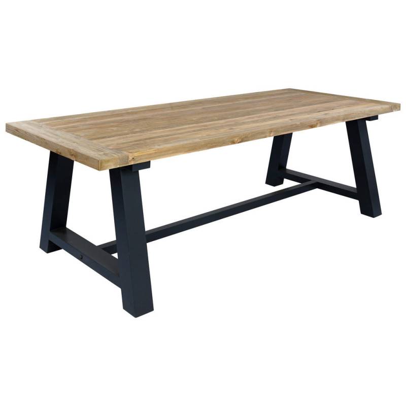Amatio GARTENTISCH Anthrazit, Teak