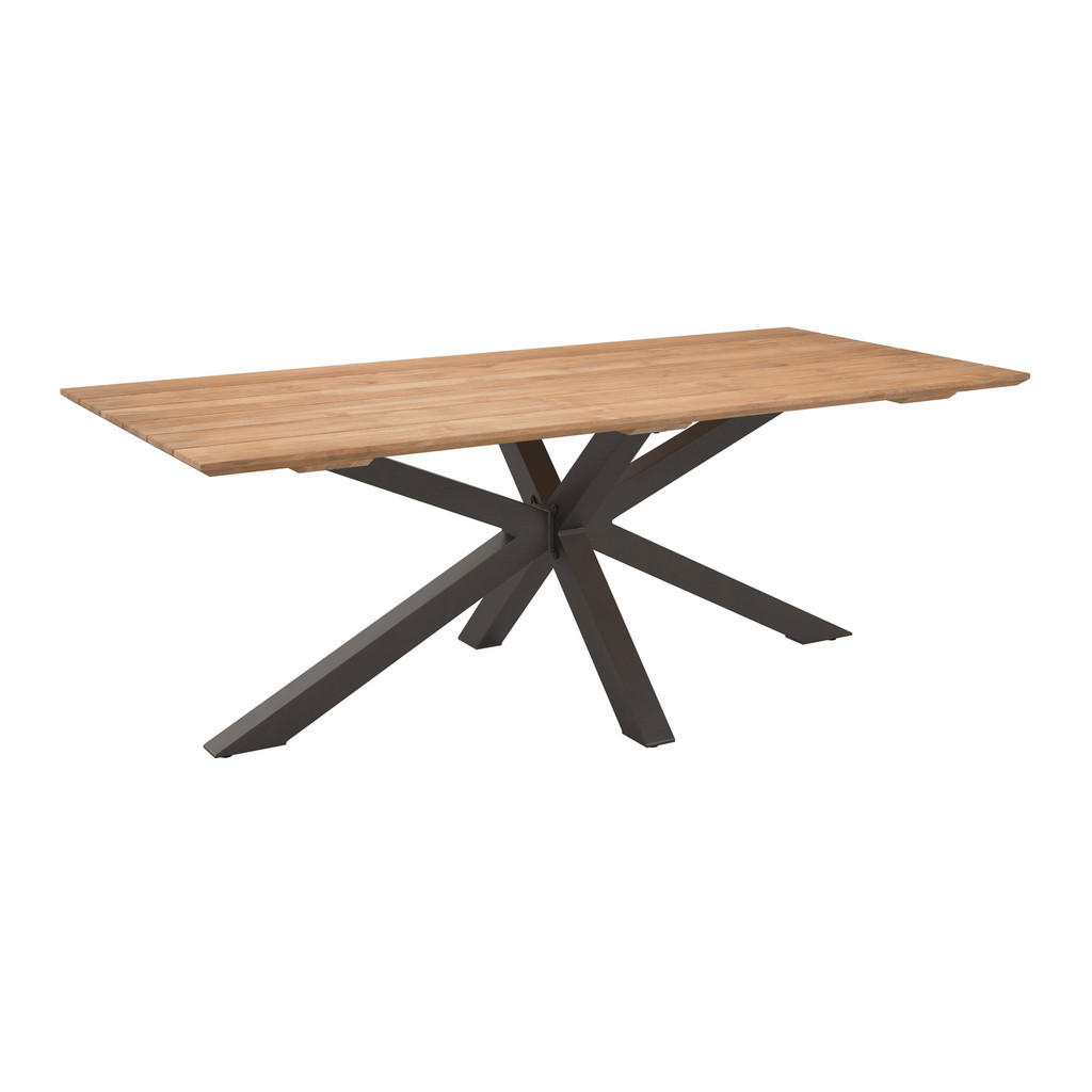 Amatio GARTENTISCH Dunkelgrau, Teak Amatio GARTENTISCH Dunkelgrau, Teak