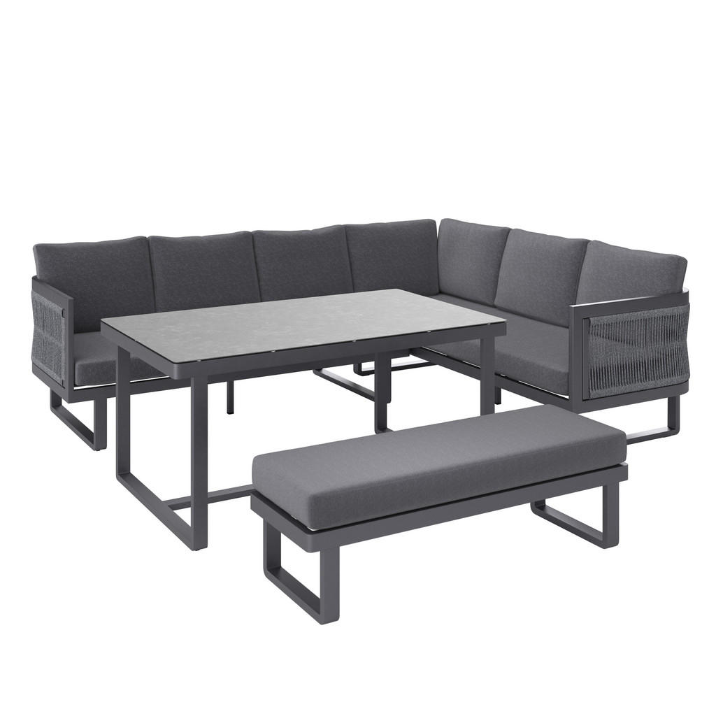 Ambia Garden DINING-LOUNGESET Anthrazit