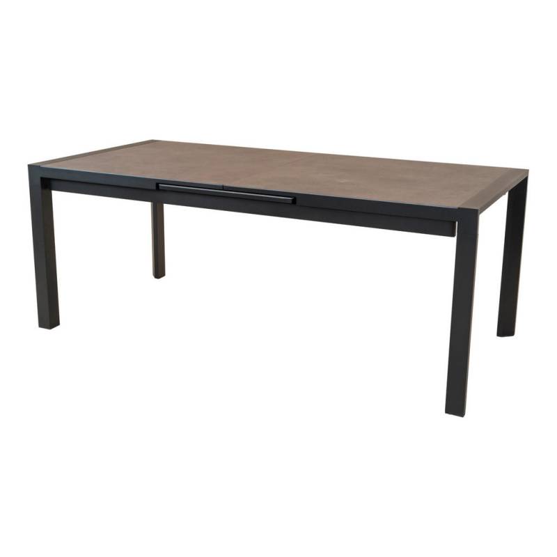 Ambia Garden GARTENTISCH Anthrazit, Schiefer