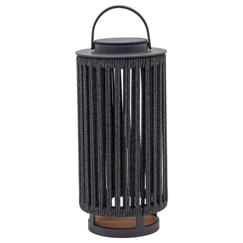 Ambia Garden SOLARLEUCHTE Dunkelgrau, Anthrazit