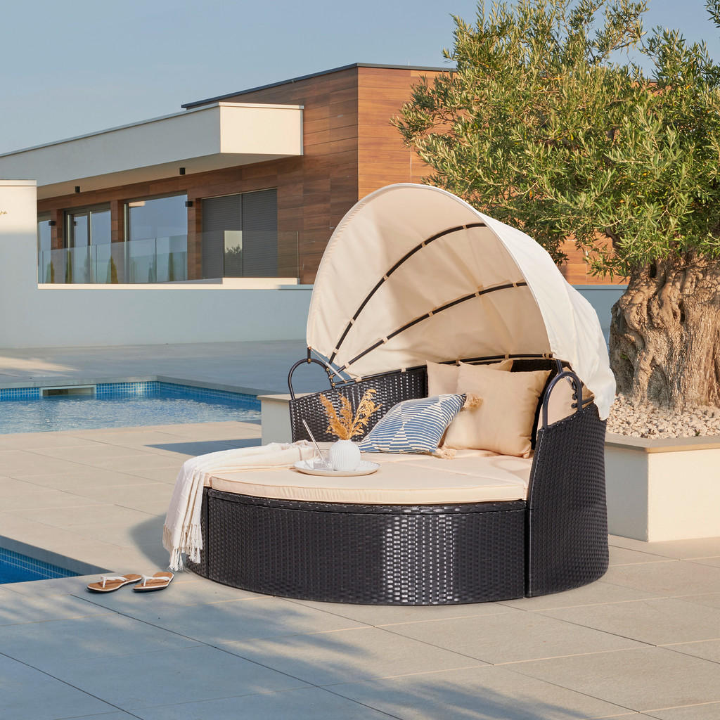 Ambia Garden SONNENINSEL Schwarz, Beige Ambia Garden SONNENINSEL Schwarz, Beige