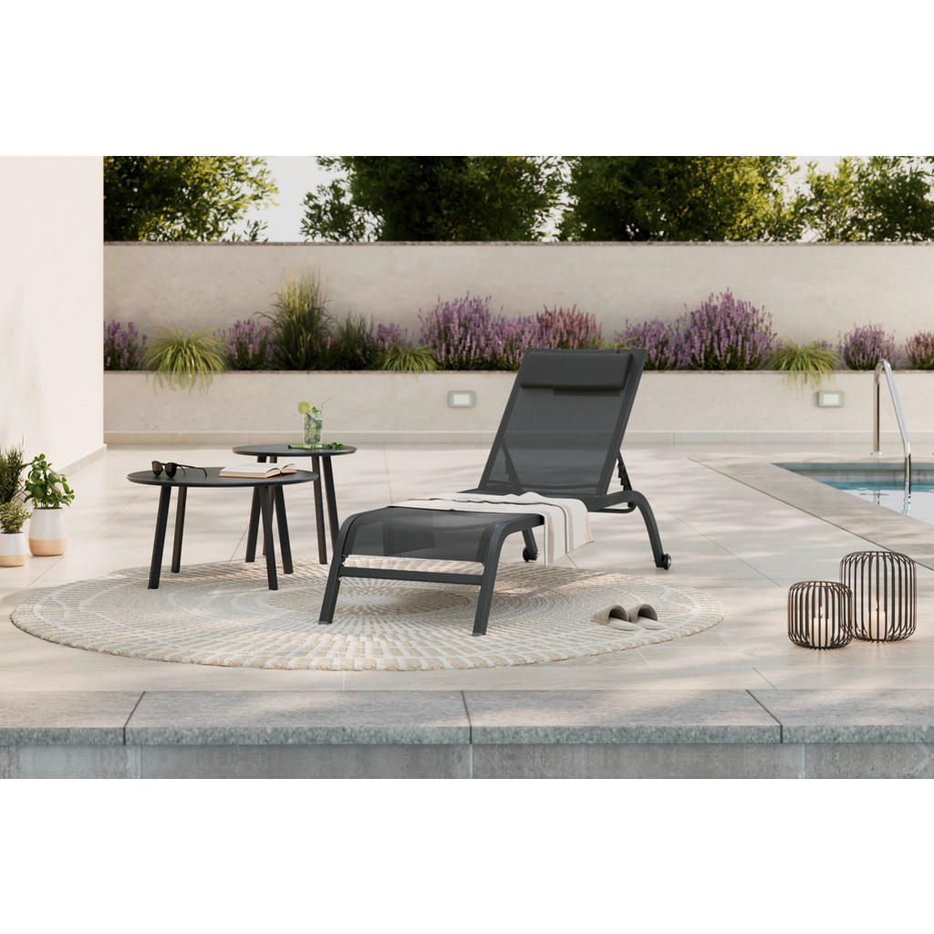 Ambia Garden SONNENLIEGE Grau