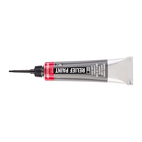 Amsterdam deco Relief Paint 736 bleigrau 20 ml Amsterdam deco Relief Paint 736 bleigrau 20 ml von Amsterdam