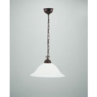 Antike Pendelleuchte Glas Messing Ø35 cm E27 blendarm Antike Pendelleuchte Glas Messing Ø35 cm E27 blendarm von Berliner Messingleuchten