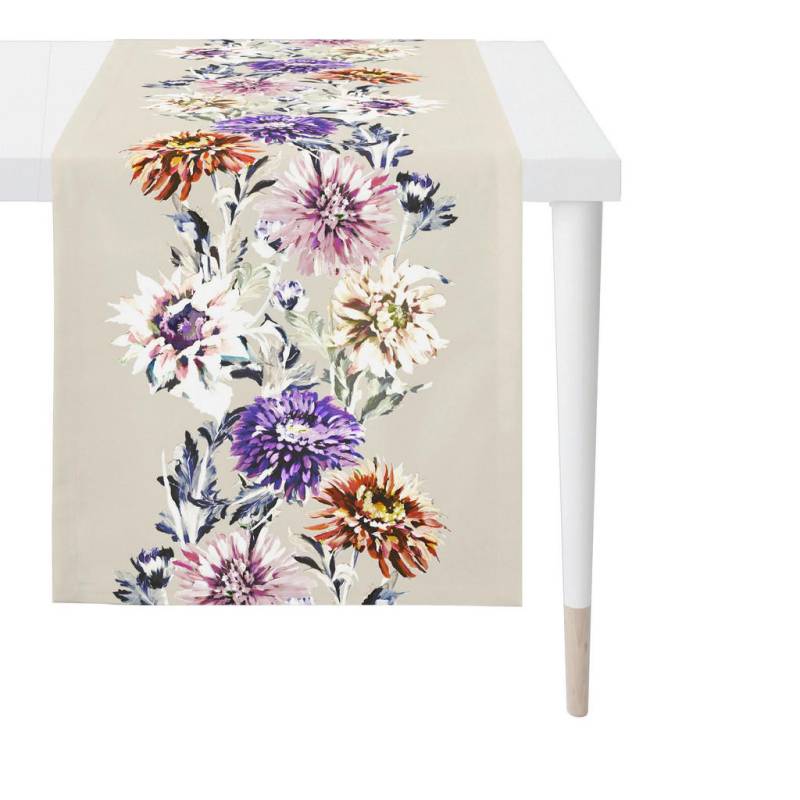 Apelt TISCHLÄUFER Lila, Beige Apelt TISCHLÄUFER Lila, Beige