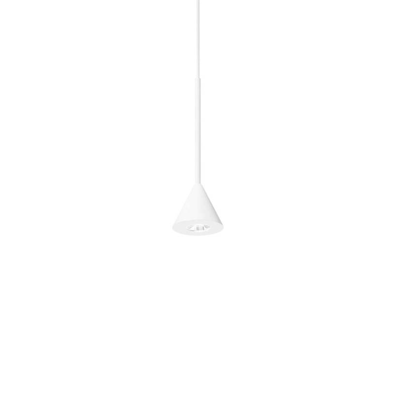 Archimede SP cono Pendelleuchte, Ø: 9 cm, Weiß, Konisch