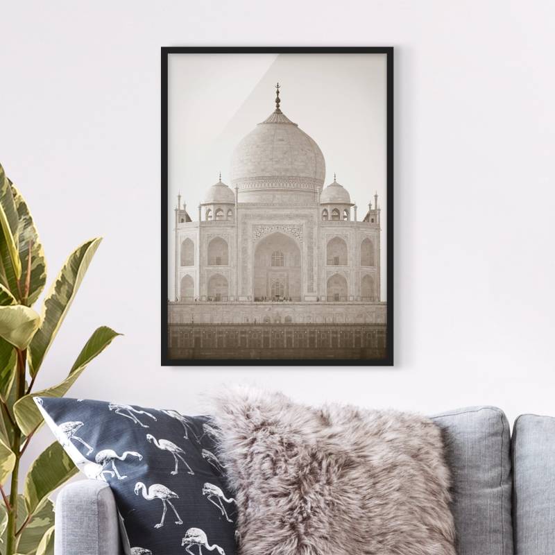 Architektur & Skyline Bild mit Rahmen Taj Mahal