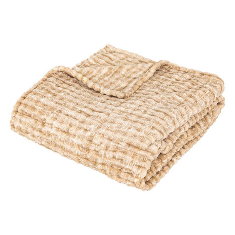 Atmosphera Createur d´interieur FLEECEDECKE Beige