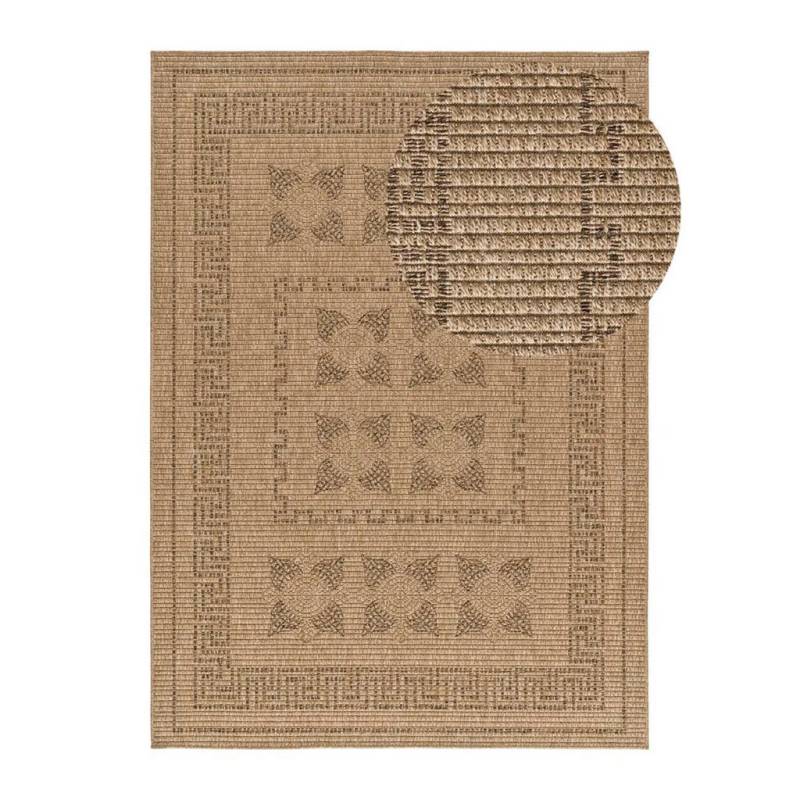 Atticgo OUTDOORTEPPICH Braun