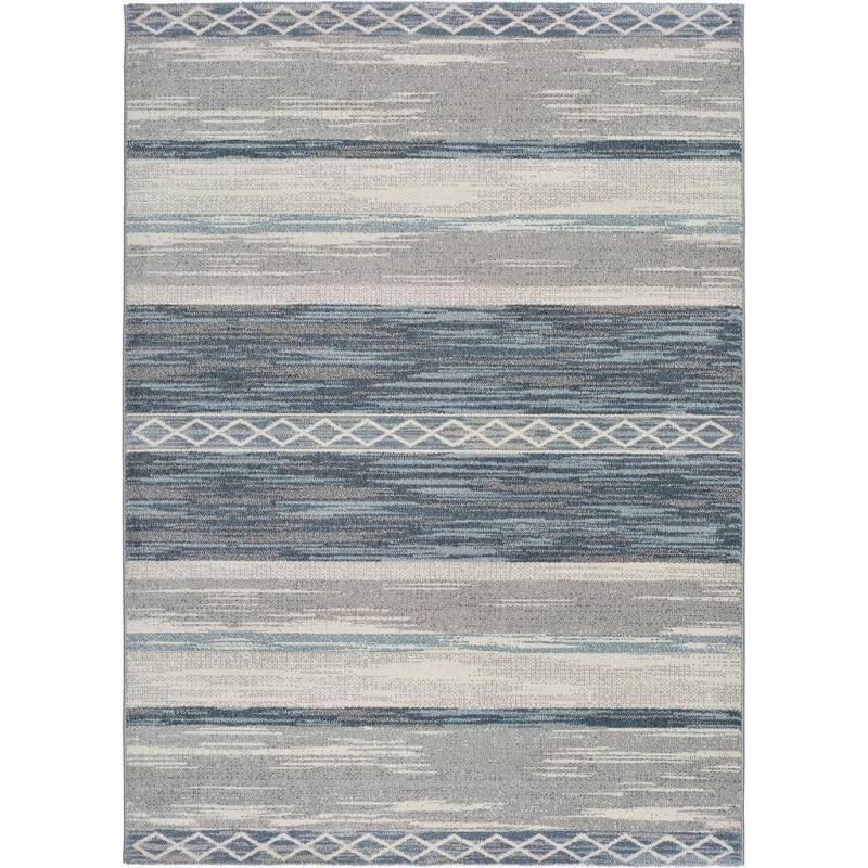 Atticgo WEBTEPPICH Grau, Blau