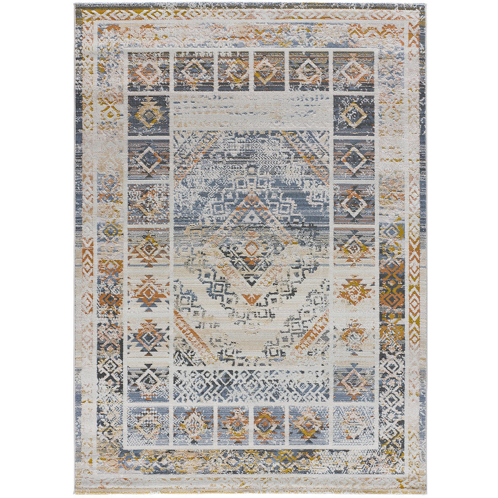 Atticgo VINTAGE-TEPPICHE Beige, Pastellblau, Honig Atticgo VINTAGE-TEPPICHE Beige, Pastellblau, Honig
