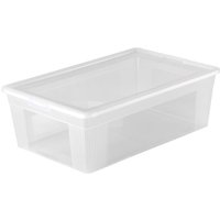Aufbewahrungsbox Easy XL Klarsicht zum Schrank ca. 37 x 24 x 12 cm transparent