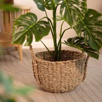 Aufbewahrungskorb derya mit Henkel 32x22 cm 873992 Aufbewahrungskorb derya mit Henkel 32x22 cm 873992 von HOMLA