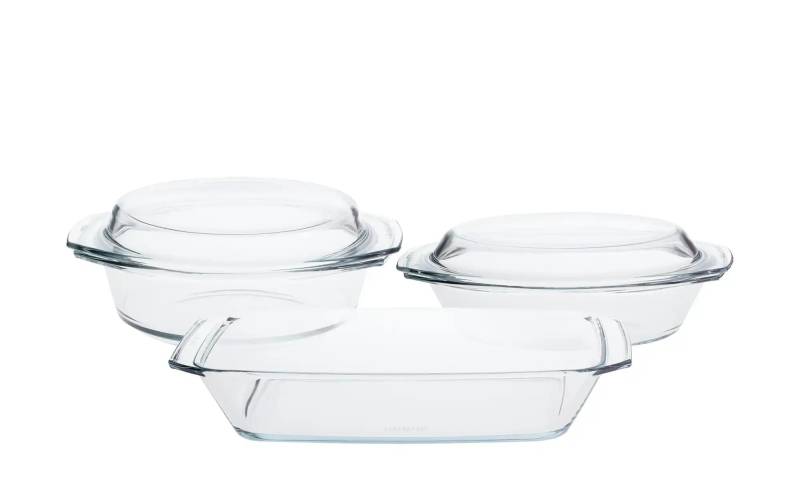 Peill+Putzler Auflaufformenset  5-teilig   ¦ transparent/klar ¦ Glas Küchenzubehör & Helfer > Bratformen & Auflaufformen - Möbel Kraft