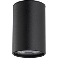 Aufputz Deckenspot Schwarz Metall GU10 Ø 5 cm H: 8 cm von TK Lighting