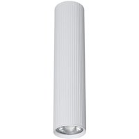 Aufputz Deckenspot Weiß Metall GU10 Ø 5,5 cm H: 24 cm klein von TK Lighting