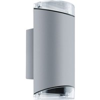 Außen-Garten-Wandleuchte KASJAN 2xGU10 C IP54 grau