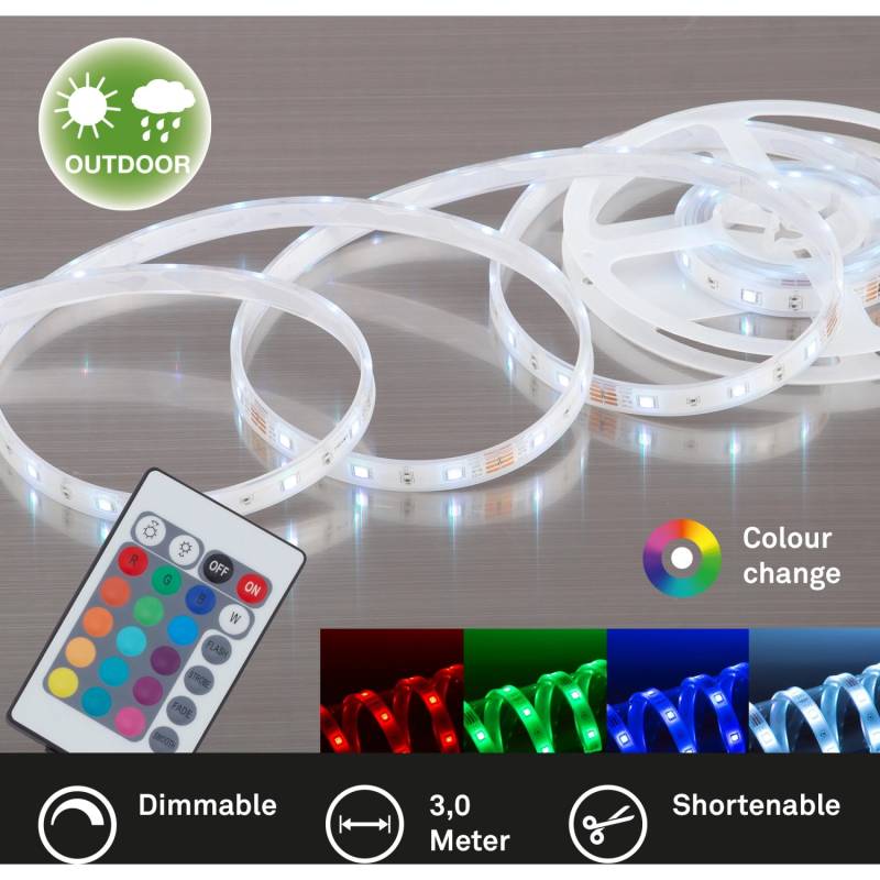 Außen-LED-Flexband 3 m von -