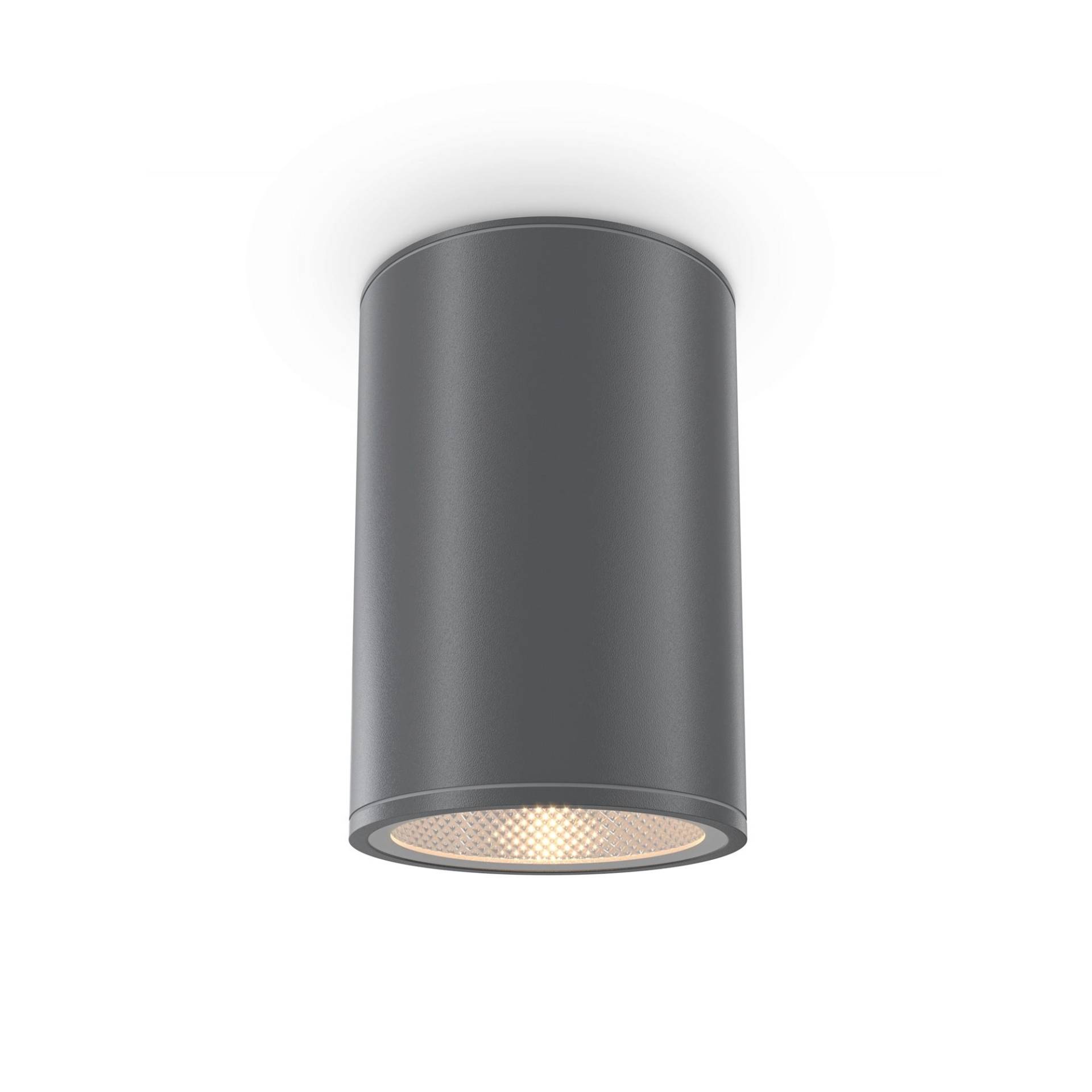 Außendeckenleuchte Bar Graphitfarben max. 12 Watt Deckenlampe