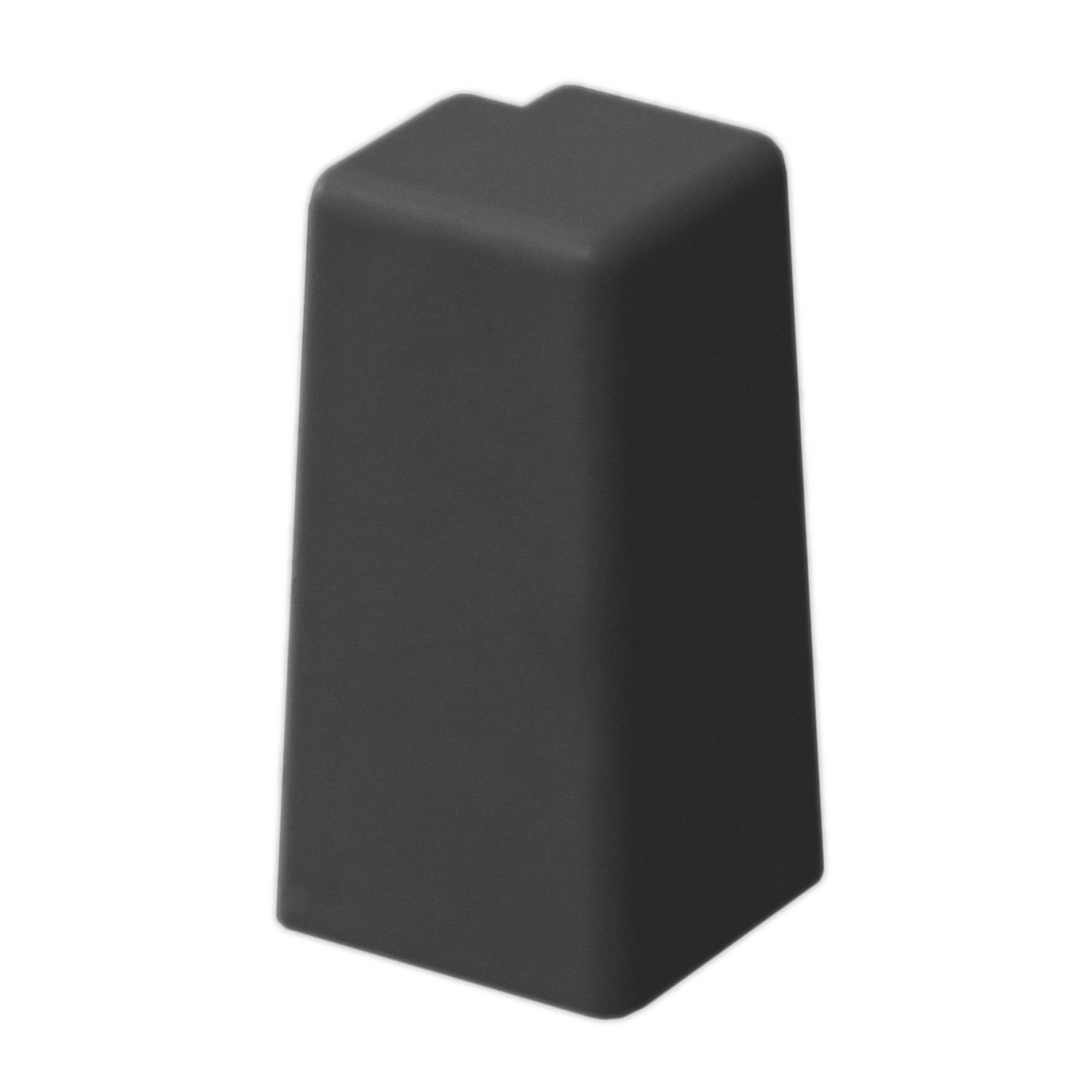 Außenecke Schwarz Zubehör für Sockelleisten SL5018 von Kaindl