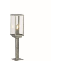 Außenlampe Garten 50 cm IP44 in Silber eckig E27 Außenlampe Garten 50 cm IP44 in Silber eckig E27 von Searchlight