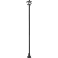 Außenlampe IP44 Schwarz E27 200 cm Aluminium Modern Außenlampe IP44 Schwarz E27 200 cm Aluminium Modern von Nowodvorski