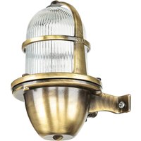 Außenlampe Wand Mesisng Glas massiv rostfrei von Lido Light Fixture Man. LTD