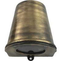 Außenlampe Wand Messing massiv Glas GU10 IP54 Downlight Außenlampe Wand Messing massiv Glas GU10 IP54 Downlight von Andromeda