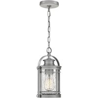 Außenlampe hängend Glas Alu E27 IP44 höhenverstellbar Maritim Außenlampe hängend Glas Alu E27 IP44 höhenverstellbar Maritim von ELSTEAD