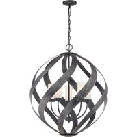 Außenlampe hängend Ø 66 cm groß höhenverstellbar IP44 E14 Außenlampe hängend Ø 66 cm groß höhenverstellbar IP44 E14 von ELSTEAD