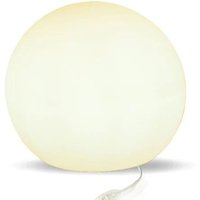 Kugelleuchte rund Ø 50 cm LED E27 2700 K Kabel Stecker von Newgarden
