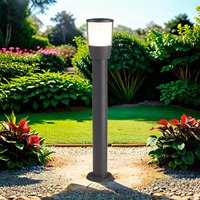 Außenleuchte Anthrazit Weiß IP44 E27 90 cm Aluminium von Searchlight
