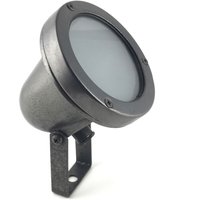 Außenleuchte Boden schwenkbar Messing Glas IP64 Schwarz antik von Andromeda
