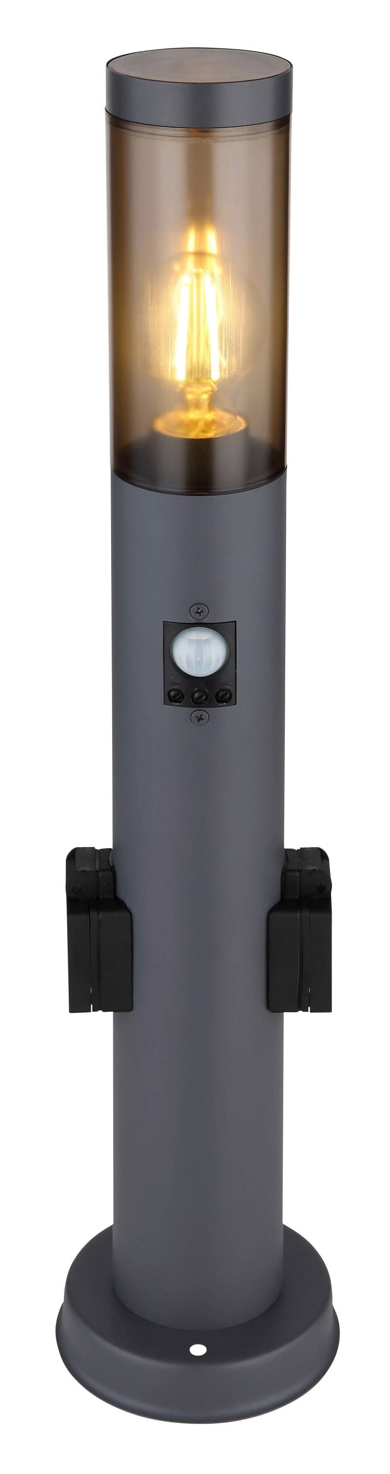 Außenleuchte Boston in Grau/Anthrazit max. 15 Watt