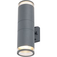 Außenleuchte Wand 2-flammig Up Down IP44 E27 Aluminium Außenleuchte Wand 2-flammig Up Down IP44 E27 Aluminium von Nowodvorski