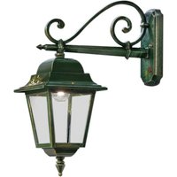 Außenleuchte Wand Aluminium E27 IP43 55 cm hoch von Ferroluce
