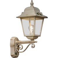 Außenleuchte Wand Aluminium H: 53 cm IP43 E27 Rustikal von Ferroluce