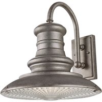 Außenwandlampe Aluminium Glas IP44 Industrie Design E27 von ELSTEAD