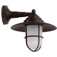 Außenwandlampe Echt-Messing Glas B: 26 cm IP43 E27 Maritim Außenwandlampe Echt-Messing Glas B: 26 cm IP43 E27 Maritim von Lido